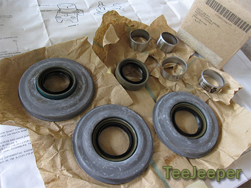 NOS Oil Seal Differential Repair Kit Complete Set Jeep M151 A2 12302592 5704848 | eBay