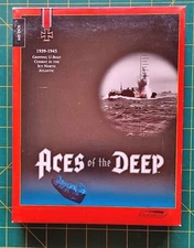 Dynamix ACES OF THE DEEP vintage software game 1994 MS DOS Sierra On-Line
