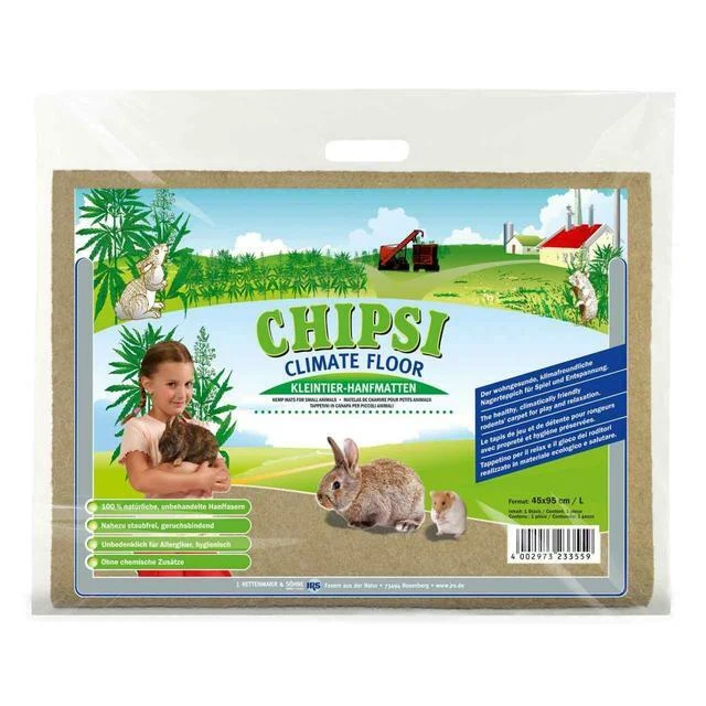 Chipsi Climate Floor - Hemp Mat Large 45 X 95 Cm Small Animals