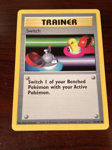 SWITCH - 95/102 - Base Set - Pokemon Card - LP