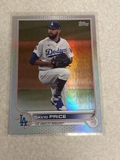 2022 Topps Series 1 Baseball David Price Rainbow Foil Base #40