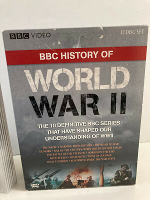 BBC History of World War II (DVD, 2009, 12-Disc Set) Box Set, WWII