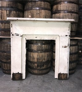 Antique Wood Fireplace Mantel Surround Architectural Salvage