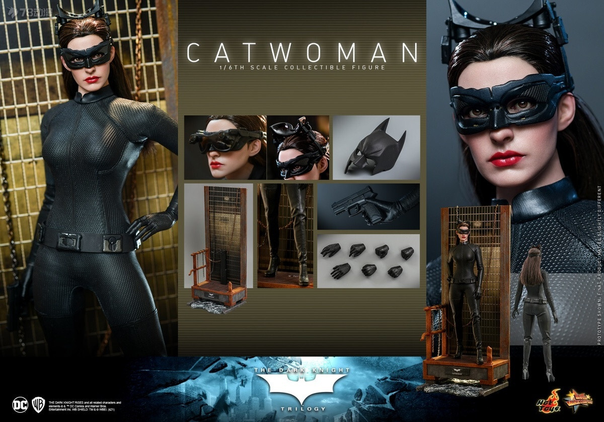 Hot Toys Mms627 The Dark Knight Trilogy Catwoman Anne Hathaway 1/6