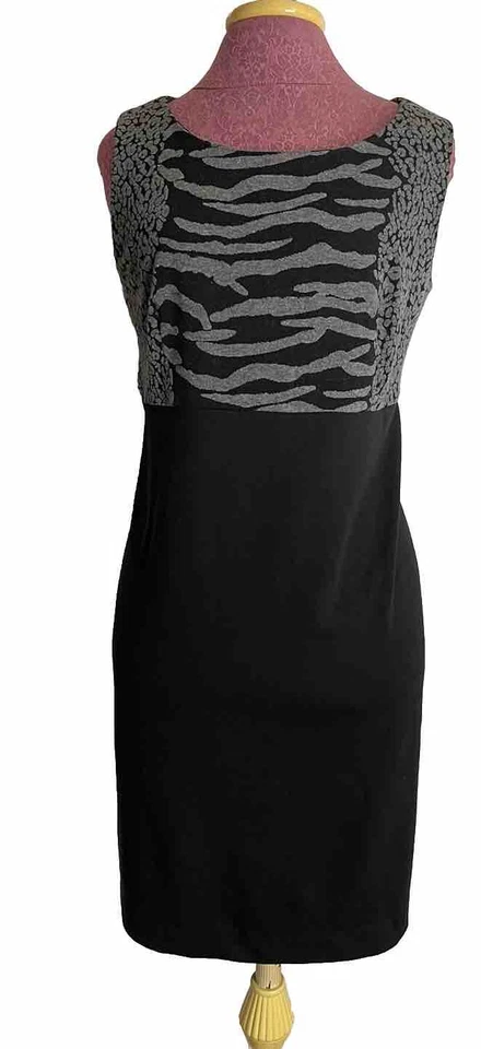 Conjunto doble de vestido para mujer Julian Taylor gris talla 14 Foto 2 de 4