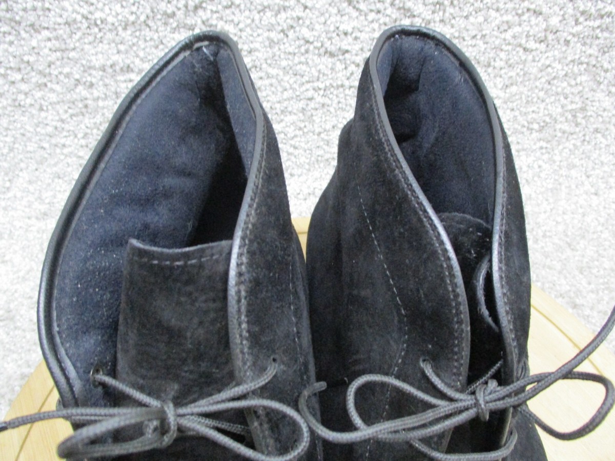 VINTAGE Hush Puppies Mens Chukka Boots Size 10 Black Suede Everyday GUC Hush Puppies Velox Chukka Boot - Free Shipping | DSW main image 4