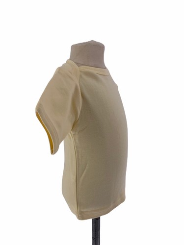 NWOT MONAG SHIRT T-Shirt Tee Plain Baby Child YELLOW 6-12 Months LOT 5 - Picture 3 of 7