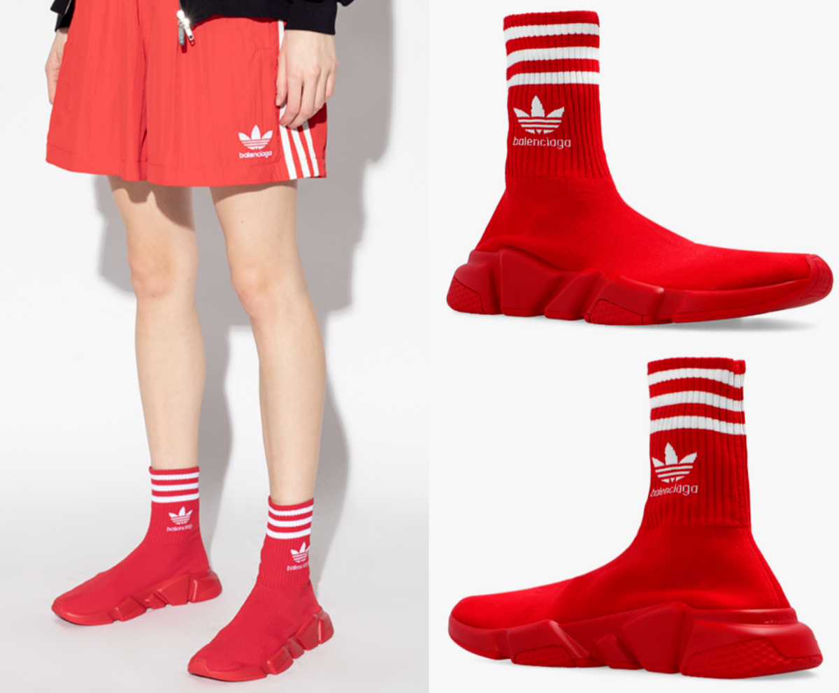 Balenciaga X Adidas Speed LT Unisex Knit Sock Sneakers Shoes Balenciaga X Adidas Speed LT Unisex Knit Sock Sneakers Shoes
