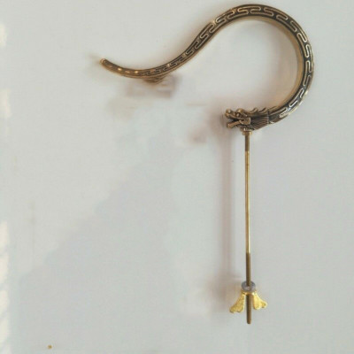Bird Cage Hanging Hook Copper Pet Bird Cage Hanging Hook Hanger Chinese Dragon