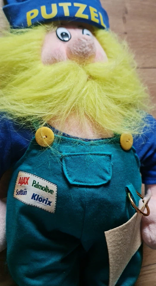 Putzel Ajax, Palmolive Plüsch-wichtel Rarity Vintage Rare Plush Collector - Image 2 of 4