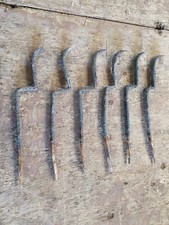 Set Of 6 antique Iron Guttering Brackets 