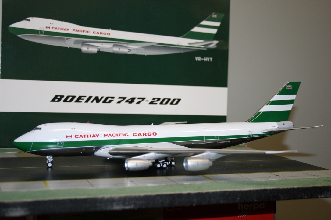 ミニカー J-Fox200 Cathay Pacific cargo 747-400F ミニカー J-Fox200 Cathay Pacific cargo 747-400F Cathay