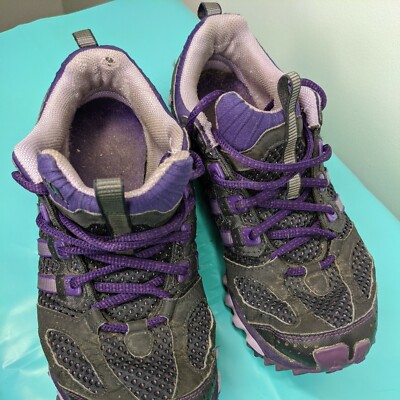 Womens Adidas U42322 Galaxy Incision Running Shoes Purple