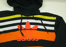 -... ADIDAS WOMENS COTTON HOODIE SIZE UK 8 PLUS SIZES B...