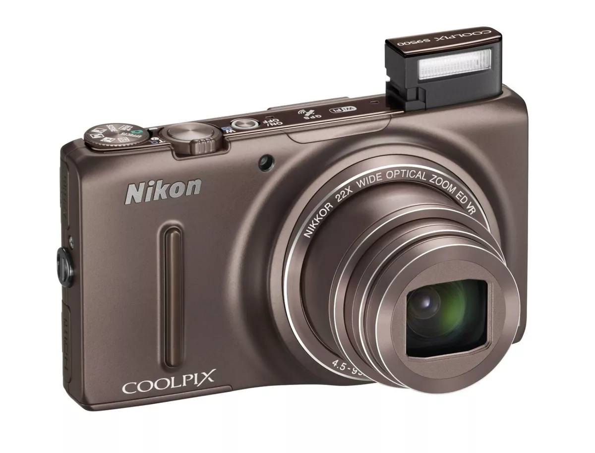 Nikon COOLPIX S9500 18.1MP Compact Digital Camera 22x