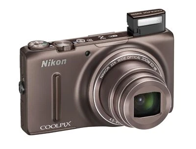 Nikon COOLPIX S9500 18.1MP Compact Digital Camera 22x