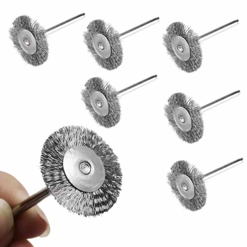 50PCS SET Stainless Steel Wire Brush For Dremel Rotary Tool Die