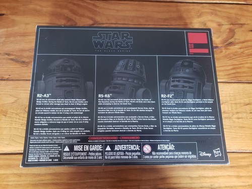 Star Wars R2-A3 R5-K6 R2-F2 Black Series Exclusive 2015 **EMPTY BOX** - Picture 2 of 6