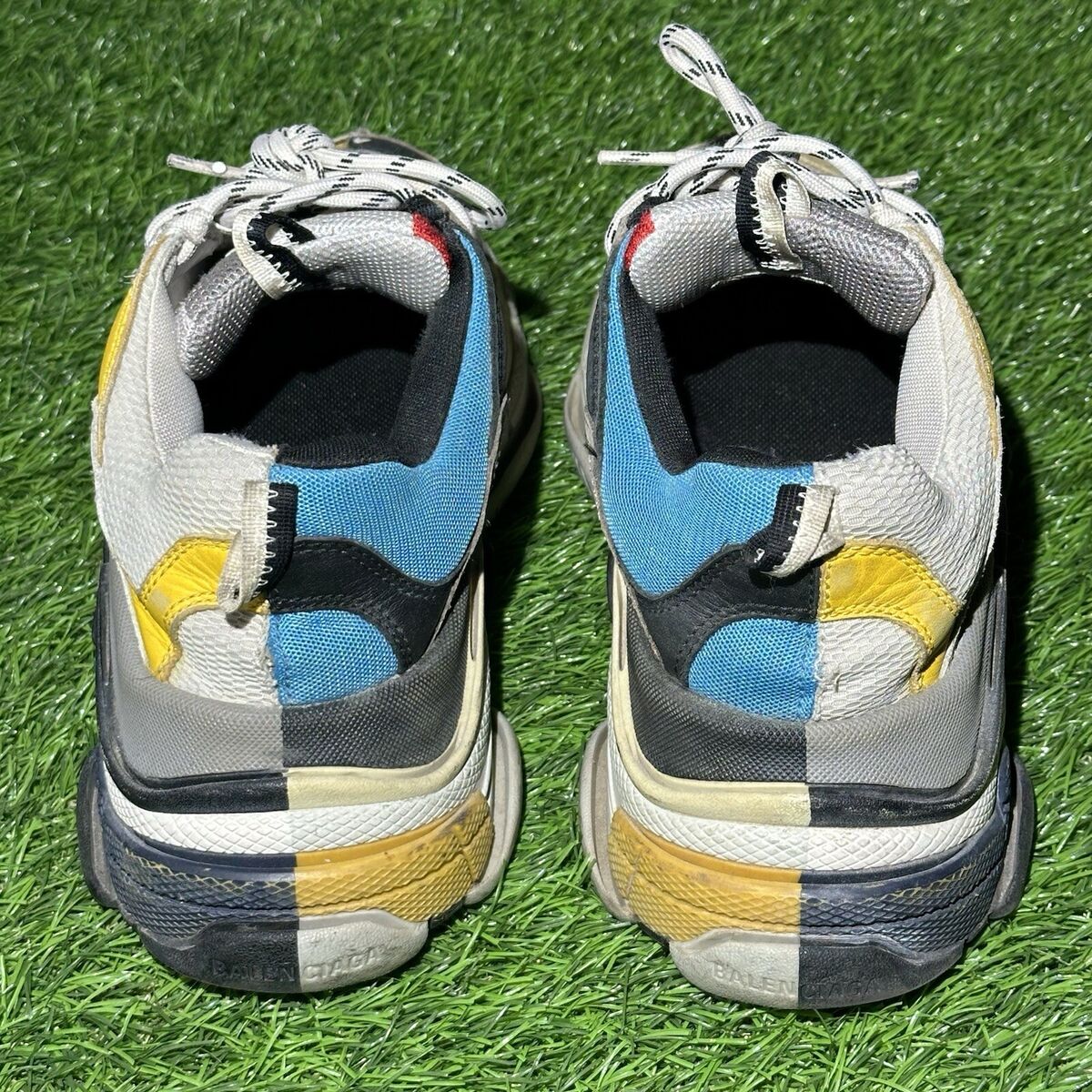 Balenciaga Triple S Split EU Size 42 US 9 Split White Gray Balenciaga Triple S Split EU Size 42 US 9 Split White Gray