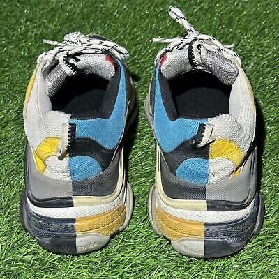 Balenciaga Triple S Split EU Size 42 US 9 Split White Gray Balenciaga Triple S Split EU Size 42 US 9 Split White Gray