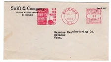 1939 NY World's Fair Swift & Co Meter Exhibit Chicago IL - CT