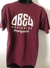 VTG. ORG. OBEY WORLDWIDE PROPAGANDA HIP HOP PUNk SKATE BMX racing mens t-shirt L