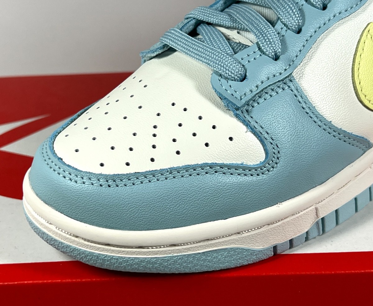 Nike Dunk Low Ocean Bliss Citron Tint Sail DD1503-123 size