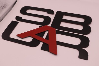 Letter Inserts Compatible with 2024+ Subaru Crosstrek Rear Bumper ...