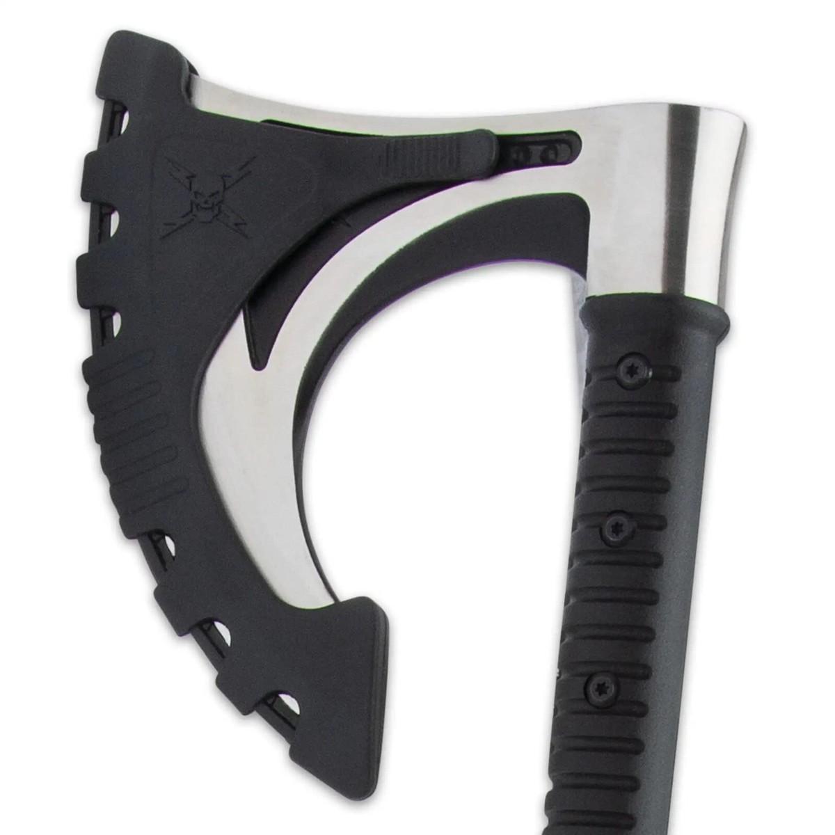 M48 Viking Axe & Sheath | Bearded Axe Blade | 3Cr13 Cast Stainless