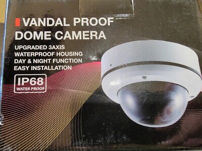 ICRealtime ICR-650VD 600TVL Indoor/Outdoor, Vandal Full Size IR Dome Camera