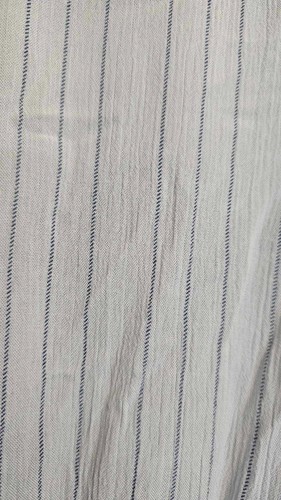 Sonoma Women’s XL Maternity Light Blue Stripe Faux Wrap Ruffle Dress - 第 5/8 張圖片