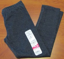 NEW JUMPING BEANS KIDS GIRLS DARK BLUE DENIM LOOK LONG LEGGING SIZE 4