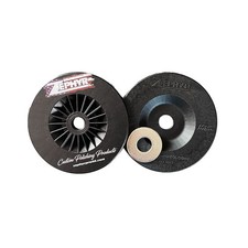 ZEPHYR CUSTOM POLISHING PRODUCTS SFPR58-4 Airway Buff Safety Flange Kit Black