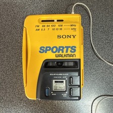 vintage Sony Sports Walkman Radio Cassette Player WM/AF58 Tested Working  