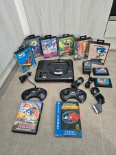 Sega Megadrive Console with boxed games vgc working