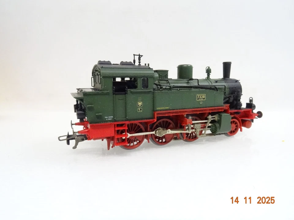 Fleischmann H0 1825 K AC Dampflok T9.3 der K.P.E.V für Märklin 3-L in OVP JL4481 - Bild 2 von 3