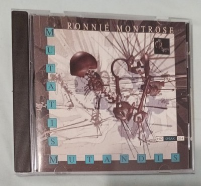 Mutatis Mutandis by Ronnie Montrose (CD, 1991, I.R.S.) - some wrinkling on paper