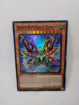 YU-GI-OH! Queen Butterfly Danaus. PHHY-EN094. 1st Edition Super Rare Card. TCG