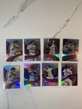 2024 Topps Chrome Strokes Insert Refractors 8 Card Lot GUNNAR HARPER CARTER RC