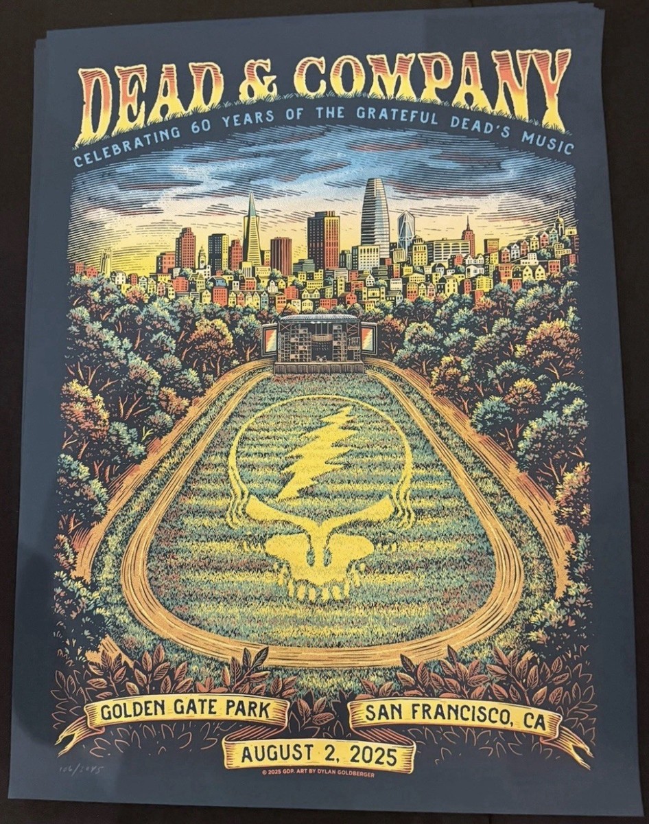 Dead & Company 2018 summer VIP限定ポスター Dead & Company 2018 summer VIP限定ポスター GRATEFUL DEAD