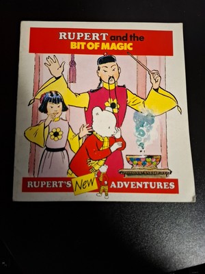 Rupert And The Bit Of Magic Book 1986