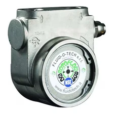 Fluid-O-Tech Po0801bnenn0000 Rotary Vane Pump, Stainless Steel, 4 Gpm