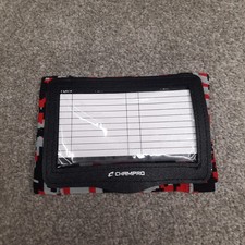 Champro Wristband Playbook Football Red Black Camo Adult Coach Wrist Play Book