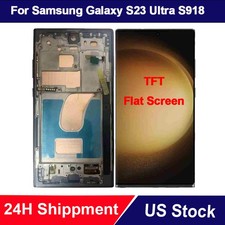 TFT LCD Touch Screen For Samsung Galaxy S23 Ultra S918U1 Assembly Replace