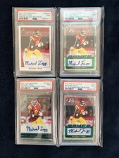 Lot of 4 POP 1 Michael Trigg 2026 NFL Draft Rookie Rookies PSA 9 Auto’d Cards
