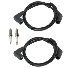 Spark Plug & Wire Cap 15in / 24.4in For Can Am Commander 800 2011 2014-2015 2017