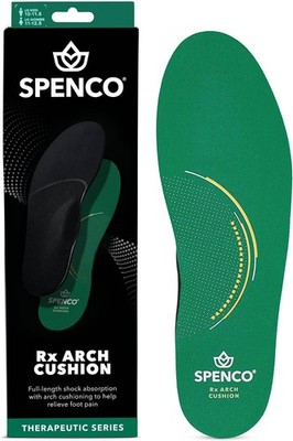 Spenco RX Full Length Arch Cushion Shoe Insoles(therapeuti series)