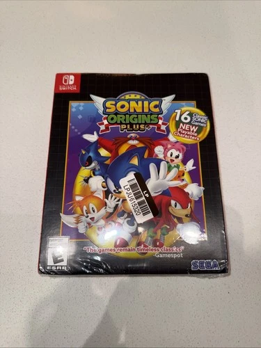 SONIC Origins Plus (Nintendo Switch) NEW!! FACTORY SEALED!
