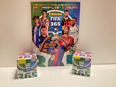 Panini FIFA 365 2026 Sticker Collection Album + 2 boxes (72 packets) IN STOCK!