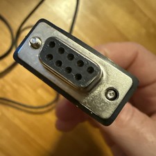 4 Feet 3.5mm to RS232 Serial Adapter 1/8 Inch Plug to DB9 9 Pin Male Cable